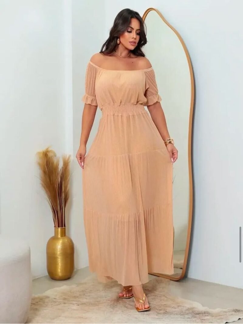 Vestido Tule longo com Brilho - Image 2