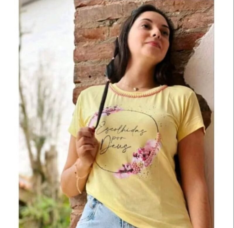 Blusa T-shirt Feminina Moda Evangélica Cristã Filha do Rei - Image 9